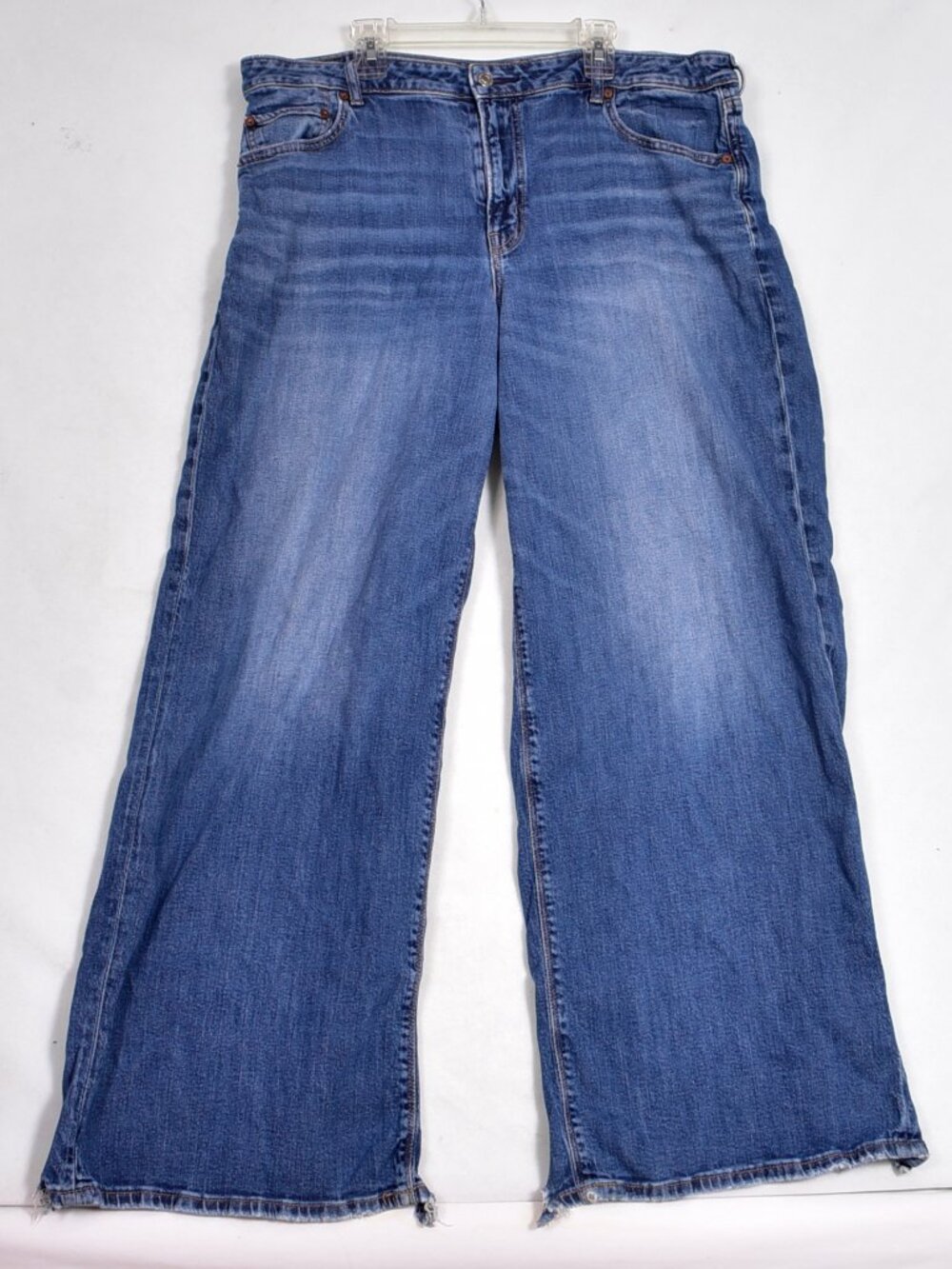 American Eagle Women's Stretch Jenas Size 16 Regular Wide Leg